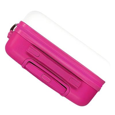 VALIGIA MINNIE BIANCA E FUCSIA 55CM