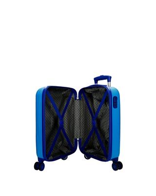 TROLLEY SPIDEY AZZURRO 50 CM