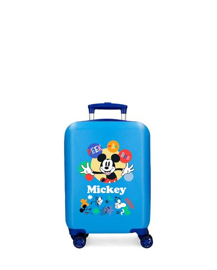 TROLLEY DA VIAGGIO TOPOLINO CELESTE