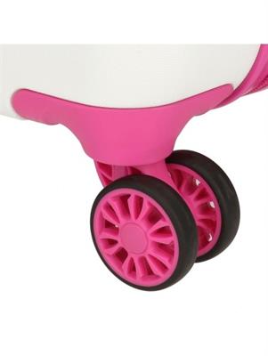 VALIGIA UNICORNO BIANCA 50CM