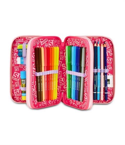 ASTUCCIO 3 ZIP SJ GANG CAT LED 25