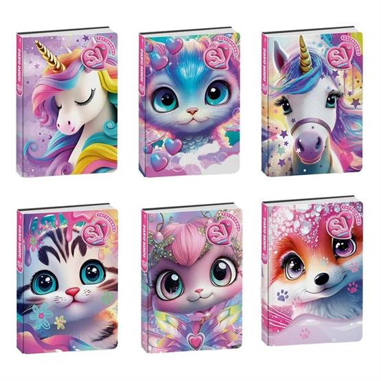 DIARIO SJ GANG ANIMALI GIRL CARTOTECNICA ASST. 25/26