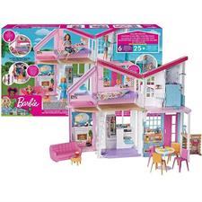 BARBIE CASA MALIBU NEW: RICHIUDIBILE, 2 PIANI e 25 ACCESSORI