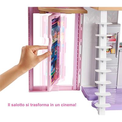 BARBIE CASA MALIBU NEW: RICHIUDIBILE, 2 PIANI e 25 ACCESSORI